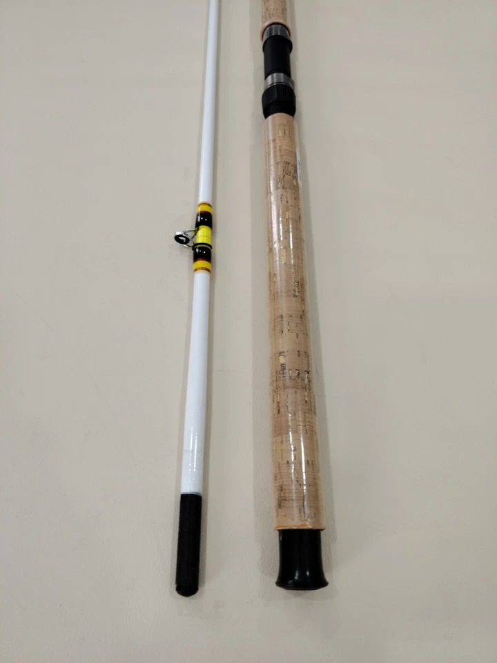 Nuevo 9 pies OL Whiskers Super Stick Pro Glow Catfish Rod Foto 2 de 4