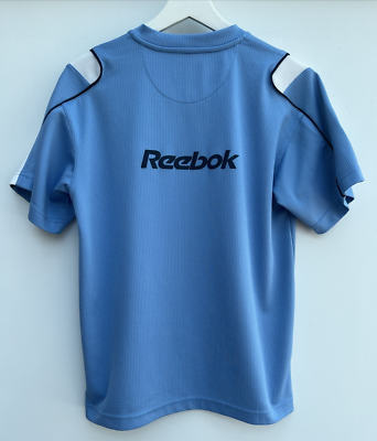 Manchester City 2003/04 Football Training Shirt Reebok Blue Boys