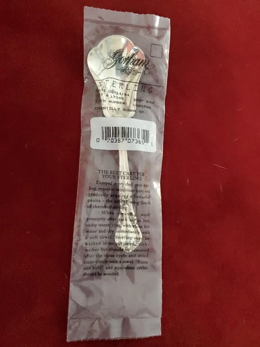 GORHAM CHANTILLY STERLING SILVER SEALED NEW SUGAR SPOON 6" NO MONOGRAM
