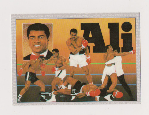 Muhammad Ali [Checklist] #1 1991 All World card
