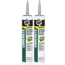 Concrete and Mortar Filler 10.1 Gray Latex Sealant (2-Pack)