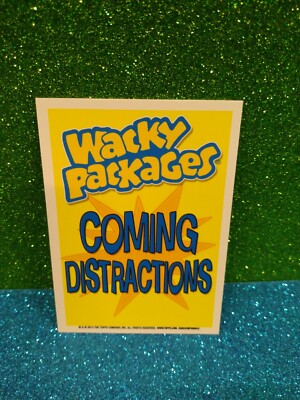 2013 Wacky Packages All New Series11 (ANS11) Red Border 