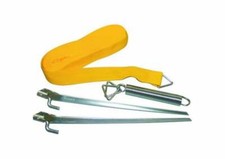 Awning Tie Down Kit  Storm Straps Yellow Fits crank awnings upto 600cm in length