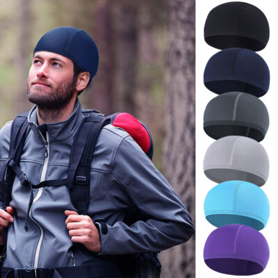 Cooling Skull Cap Anti-UV Anti-Sweat Cycling Running Motorcycle Helmet Liner Hat