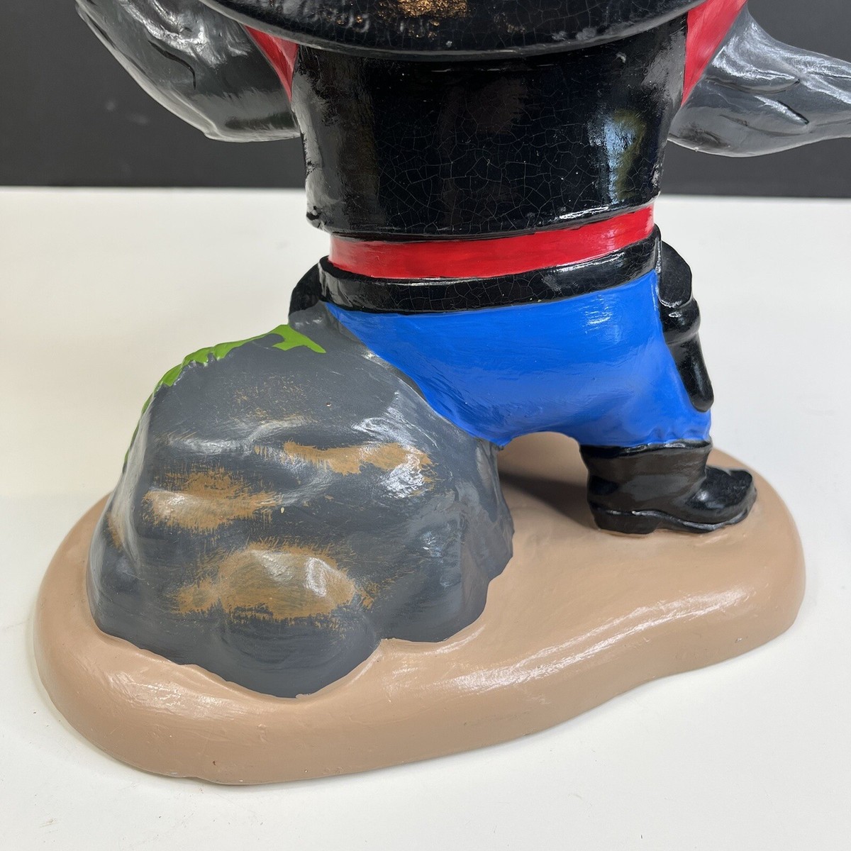 VTG Ceramic Yosemite Sam 10.5” Statue Looney Tunes Warner