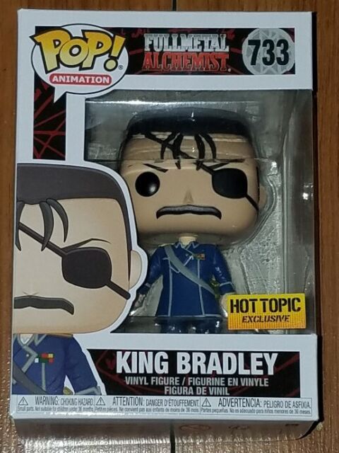 Funko Pop Animation #733 King Bradley Fullmetal Alchemist Hot Topic Exclusive | eBay