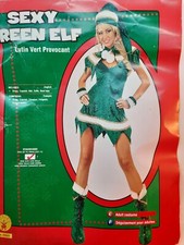 NEW. Costume Set. Halloween/New Year Party. Fancy. Green Elf. One Size