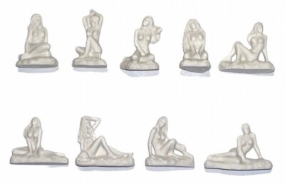 2014 Prime The Painter's Muse Erotic Sensual Ceramic 3D Bean of Choice