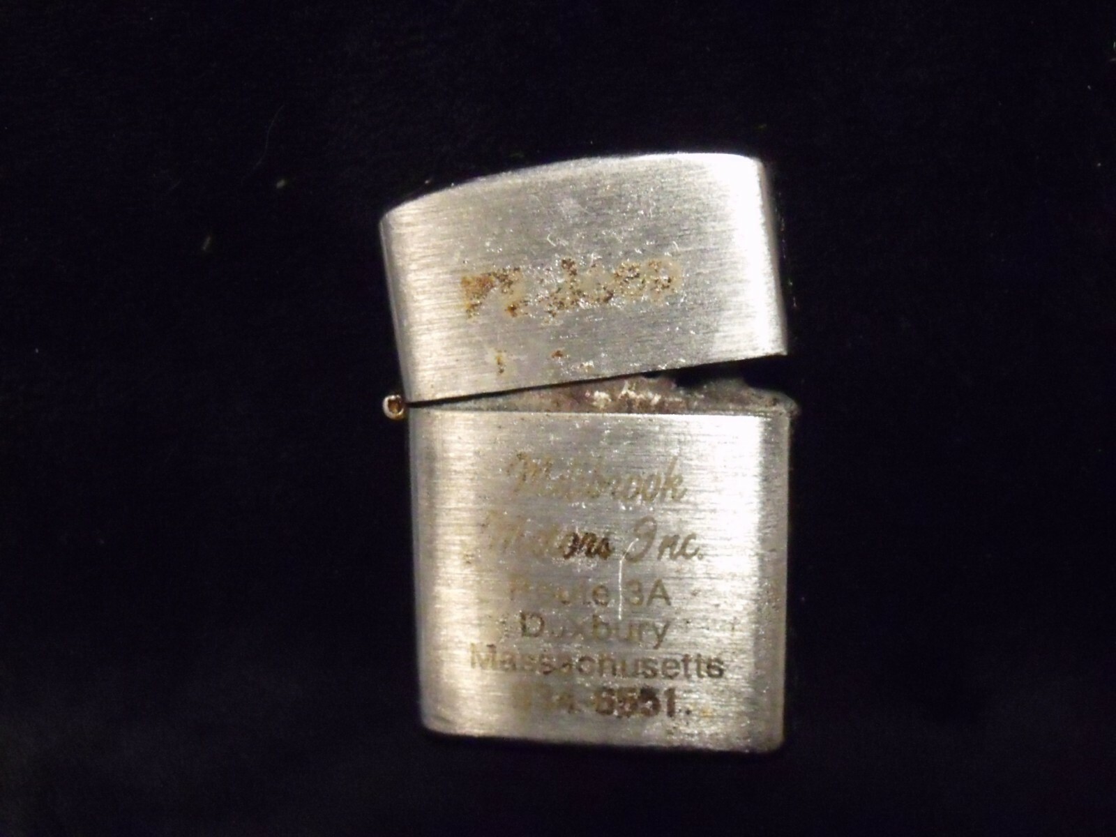 RARE 80'S ZIPPO LIGHTER AMC JEEP MILLBROOK MOTORS DUXBURY, MA. eBay