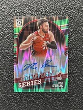 2021-22 Optic MAX STRUS Signature Series Green Shock Prizm Auto #9 SP! *Heat