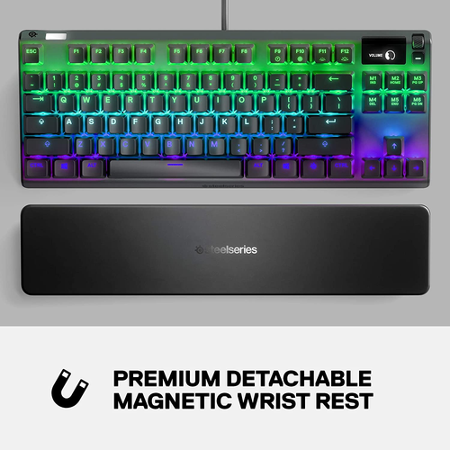 Apex 7 TKL Compact Mechanical Gaming Keyboard – OLED Smart Display – USB Passthr - Picture 4 of 10