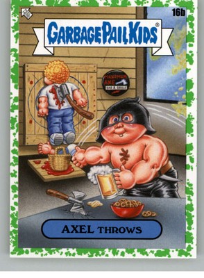 2020 Topps Garbage Pail Kids Series 2 35th Anniversary Booger Green Puke PFL