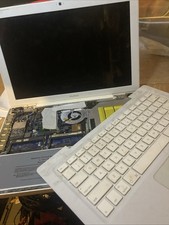 MacBook A1181 Late 2008 820-2330-A Spares/Repairs Screen/KB Good, MOBO Corrosion