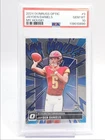 JAYDEN DANIELS 2024 DONRUSS OPTIC ROOKIE MY HOUSE GEM MT RC PSA 10 Q0004