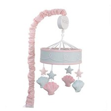   Sugar Reef Mermaid Whimsy Musical Mobile, Nursery Crib Changing Table