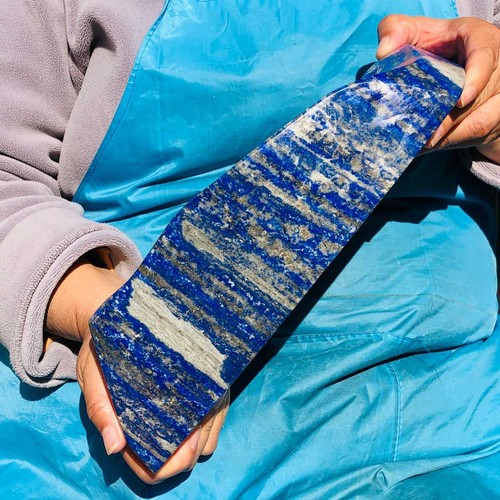 11.33LB Large Natural Lapis lazuli specimen Quartz Crystal Healing Sample 2687 - Afbeelding 10 van 19