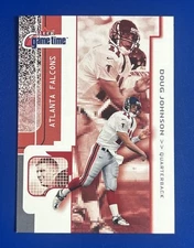 2001 Fleer Game Time Football Doug Johnson Atlanta Falcons #26