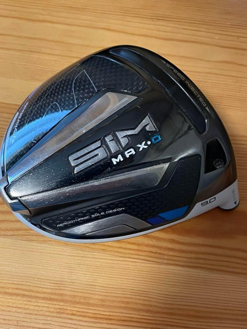 TaylorMade SIM Max D 9 Degree Driver Head Only Right-Handed