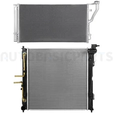 Automotive Aluminum Radiator & AC Condenser Cooling Kit For 2015 Kia Optima 2.0L