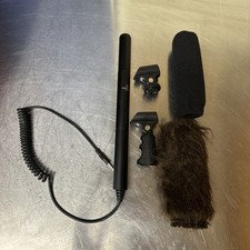 Audio Technica ATR6550 Professional Microphone With Dead Cat Cover  Foam Cover