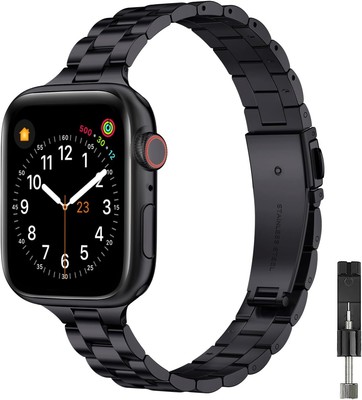 Premium Stainless Steel Strap Compatible with Apple Watch 40mm 44mm Series 8/7