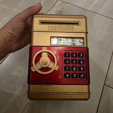 Electronic Piggy Bank ATM Password Money Box Cash Coin Saving AutoDeposit Gift  