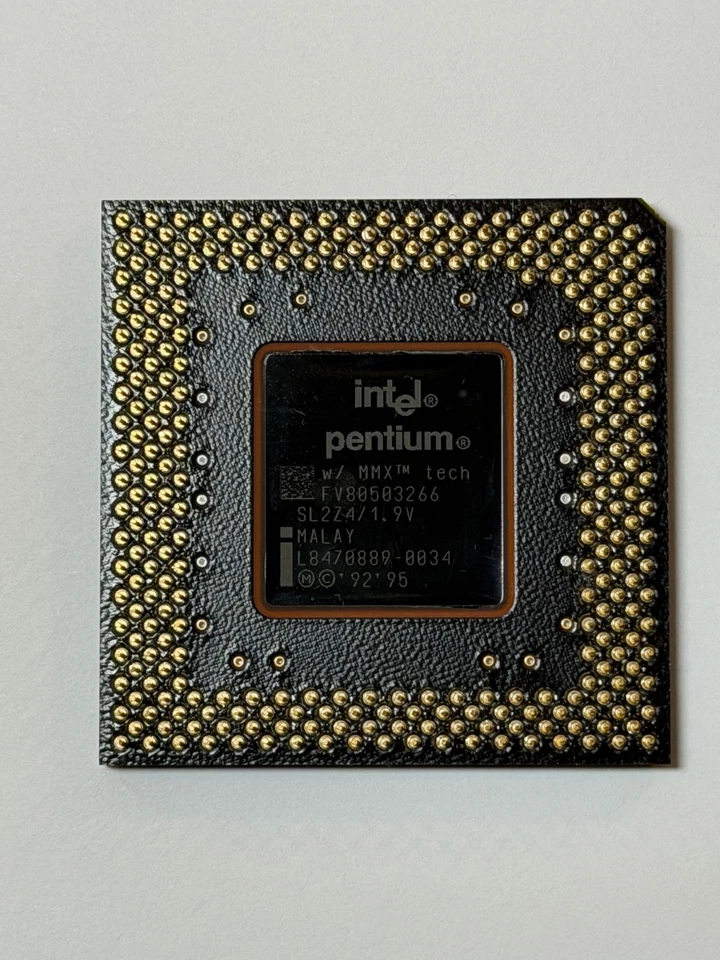 Intel Pentium MMX 266MHz “Tillamook” Embedded CPU – Rare – Untested - Image 3 of 4