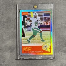2019 Score Albert Wilson 30th Anniversary /30 #139 Holo Refractor Prizm Foil