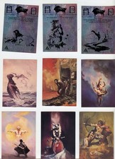 Set complet 90 cartes Jeff Jones 1993 FPG Fantasy Art
