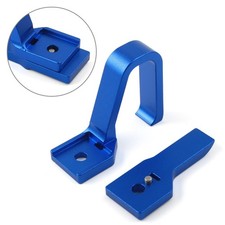 1Pc Blue Front Brake Cable Clamp Line Guide Fit Yamaha YZ125 YZ250 YZ250F YZ80