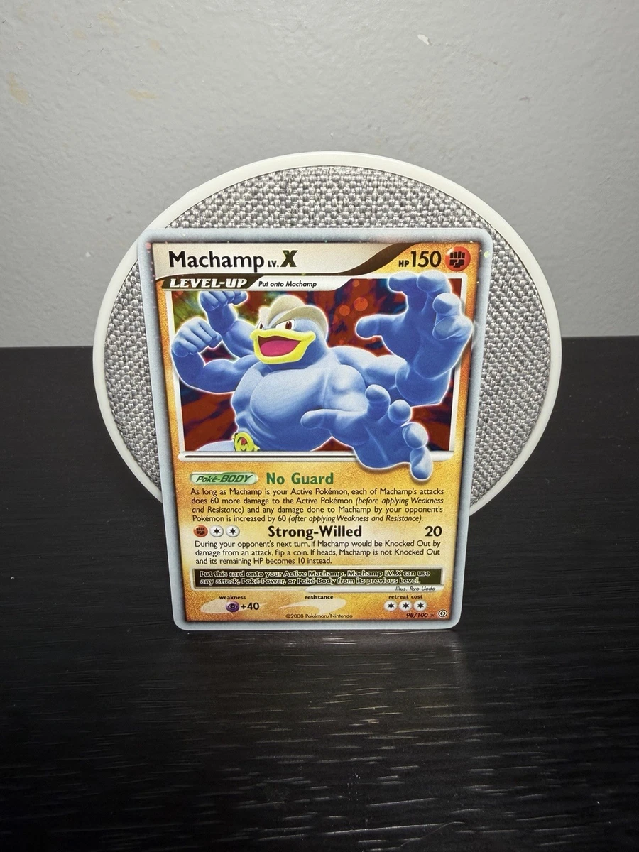 Machamp Pokémon TCG Stormfront Collectible Individual Card Games