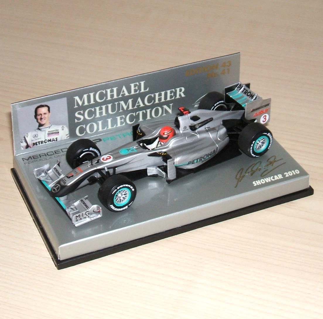 ミニカー MINICHAMPS M.SCHUMACHER SHOWCAR 2011 MINICHAMPS Michael Schumacher Mercedes GP Diecast Racing Cars for