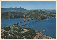 Aerial View of Golden Gate Bridge,San Francisco,CA California Saul W. Chaikin