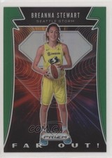 2020 Panini Prizm WNBA Far Out Green Prizm Breanna Stewart #6 0q0