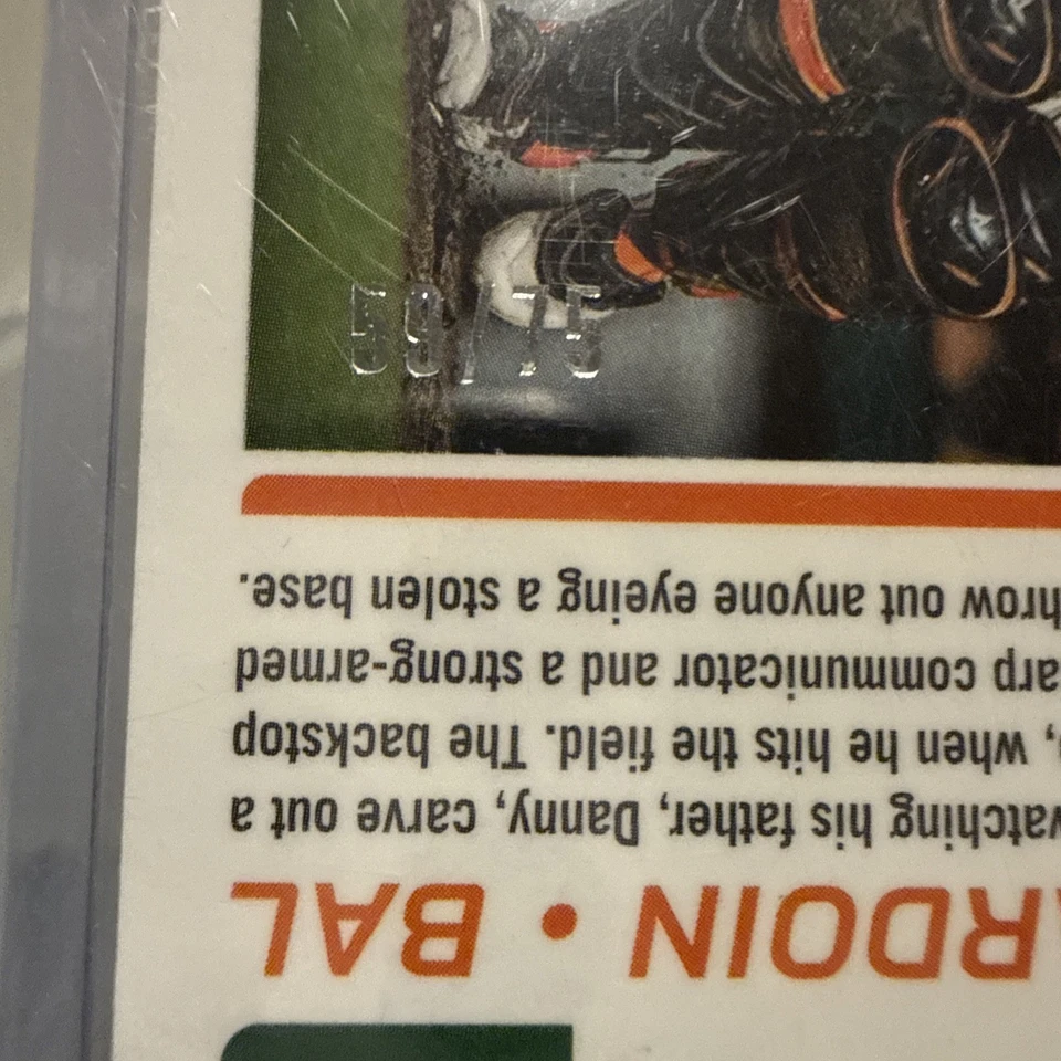 2024 Panini Prospect Edition - Silas Ardoin - #31 Blue Wave Ticket Auto /75 - Image 3 of 3