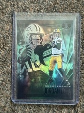 2020 Panini Illusions - Jordan Love #8 Trophy Collection Emerald (RC)