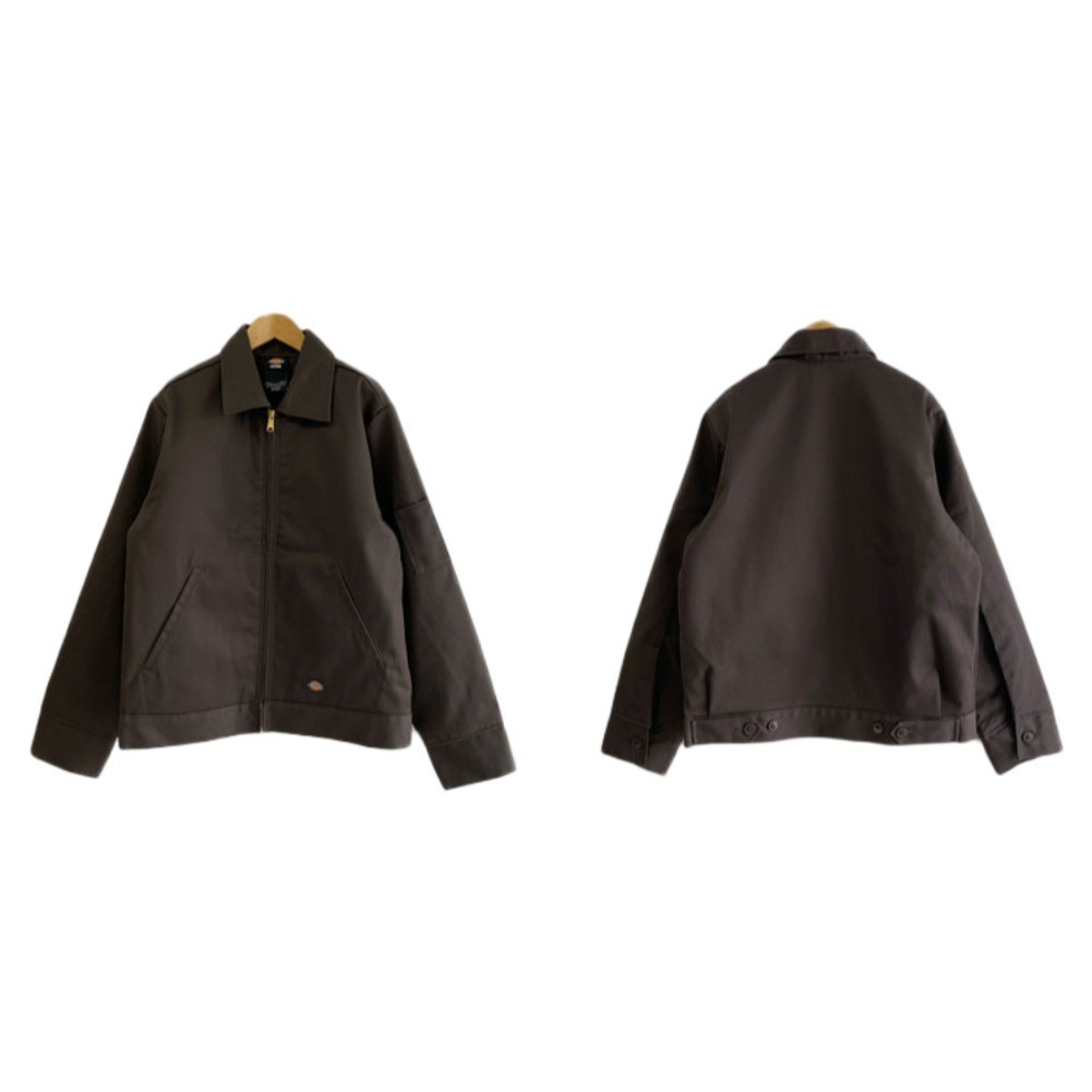 Dickies Men's Jacket Insulated Lined Quilted Eisenhower Zip