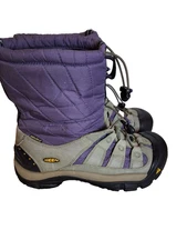 Keen Hoodoo III Mid Calf Purple Gray Lined Boots 10