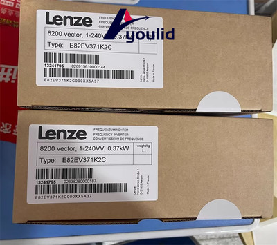 E82EV371K2C NEW LENZE E82EV371_2C 8200 Vector 1-240v 0.37kW US Free tax