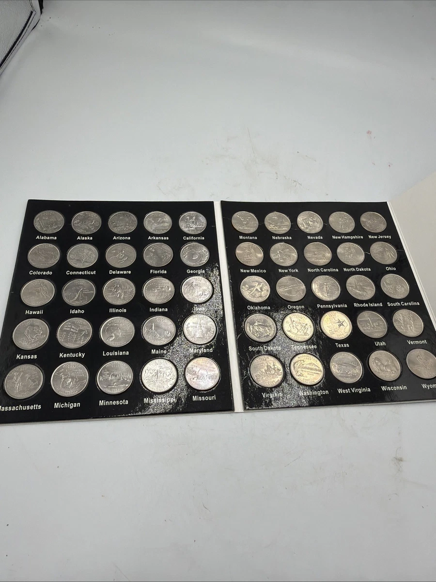 U.S. Mint 50 State Set US State Quarters (1999-2008) for sale | eBay
