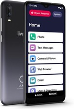 Teléfono celular Smartphone Lively Jitterbug Smart3 para personas mayores