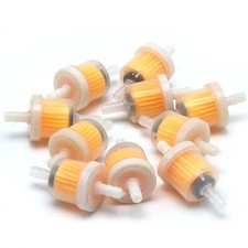 10pcs 14 6mm8mm Inline Gas Fuel Filter For Engine Lawn Garden Mower Kohler 10pcs 14 6mm8mm Inline Gas Fuel Filter For Engine Lawn Garden Mower Kohler