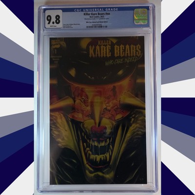 Killer Kare Bears - Batman Who Laughs Homage - Gold Metal 1/1 - CGC 9.8