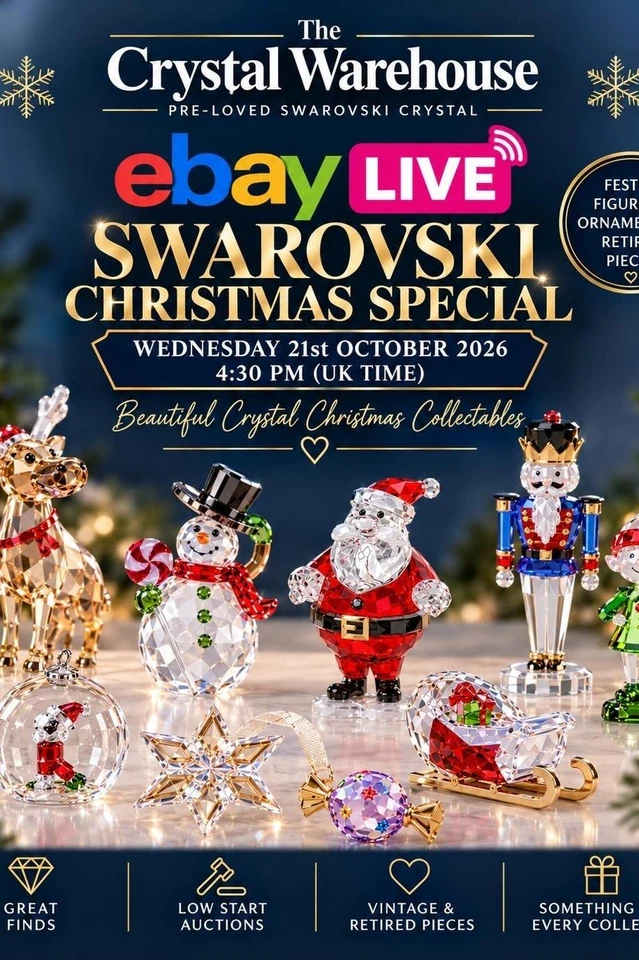 Christmas in October at The Crystal Warehouse