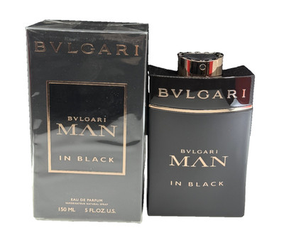 Bvlgari Man In Black Eau De Parfum Spray 5 oz / 150 ml New In Box