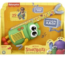 Fisher-Price Storybots A to Z Rock Star Guitar Musical Learning Toy Netflix Work
