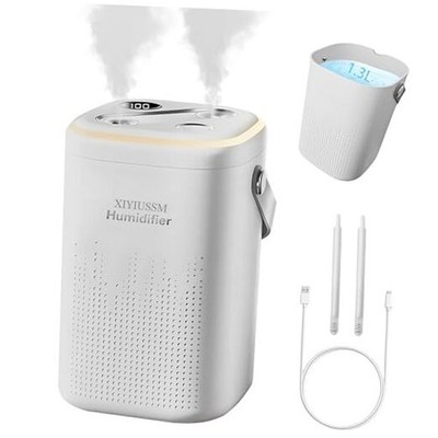 Humidifier for Bedroom 1.3l Plug In Easy Clean Humificador Smart Portable Air 