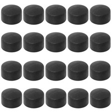 20PCS 12.7mm Foosball End Cap Foosball Table Rod Safety End Caps Flexible Pip...