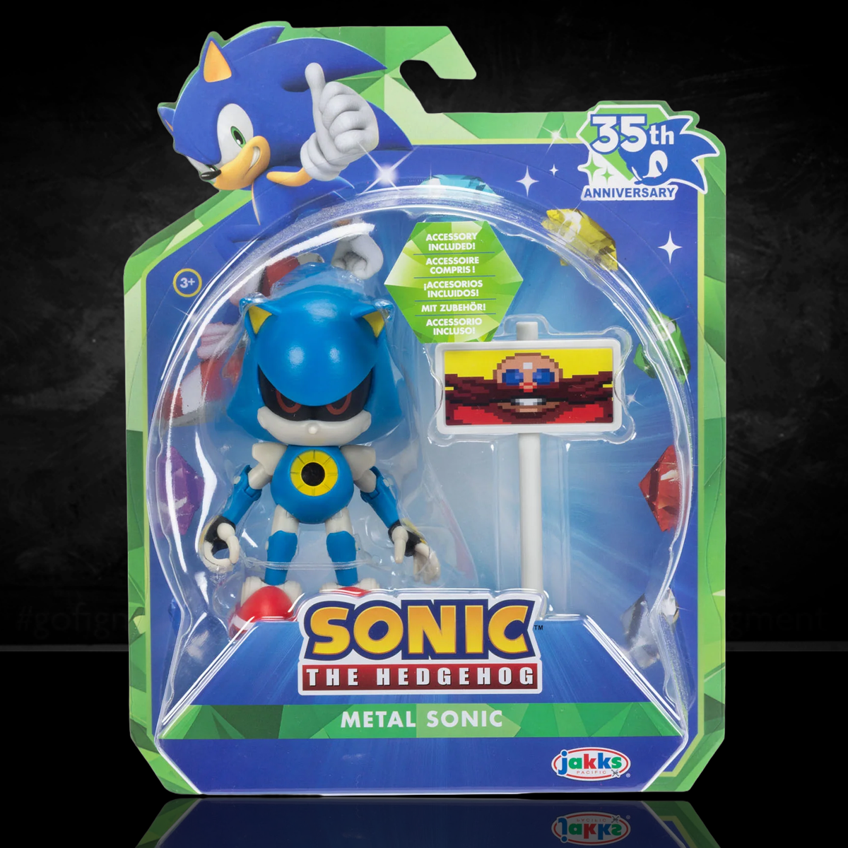Metal Sonic the Hedgehog Collector's 35th Anniversary Edition