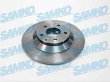 SAMKO 2x Bremsscheibe hinten voll passend für Mazda MX-30 DR CX-30 DM KE GH